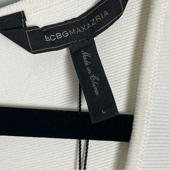 COPY - BCBG Bodycon Tank Dress in White - Picture 5 of 8